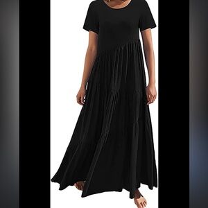 Soft Surroundings Black Maxi Dress